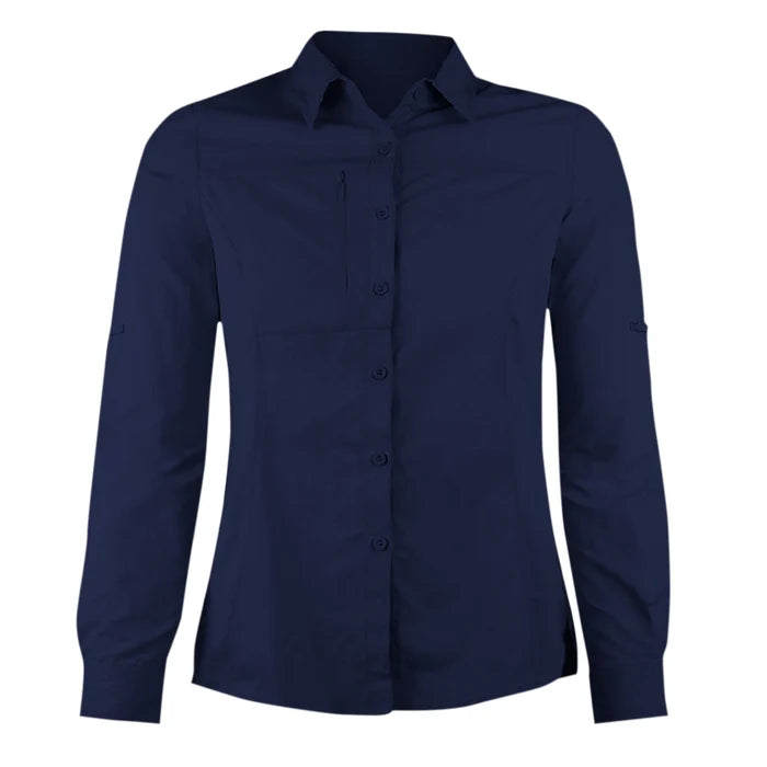 Camisa Técnica Trekking Ripstop Stretch Fénec UPF50 Mujer