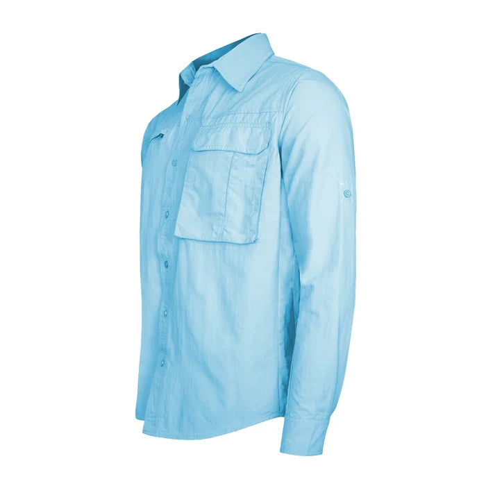 Camisa Trekking Ripstop Manga Larga UPF50 Fénec Hombre