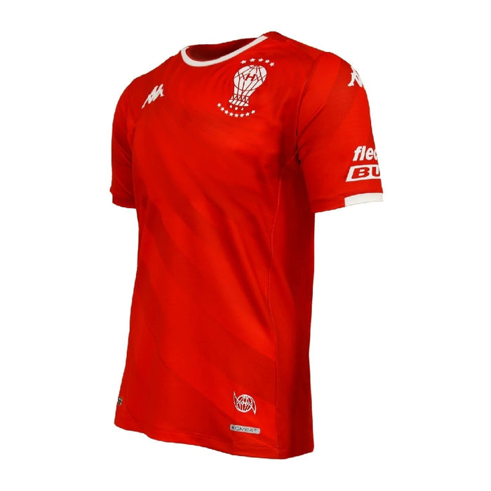 Camiseta Kappa Kombat Pro Away Slim Huracan Hombre