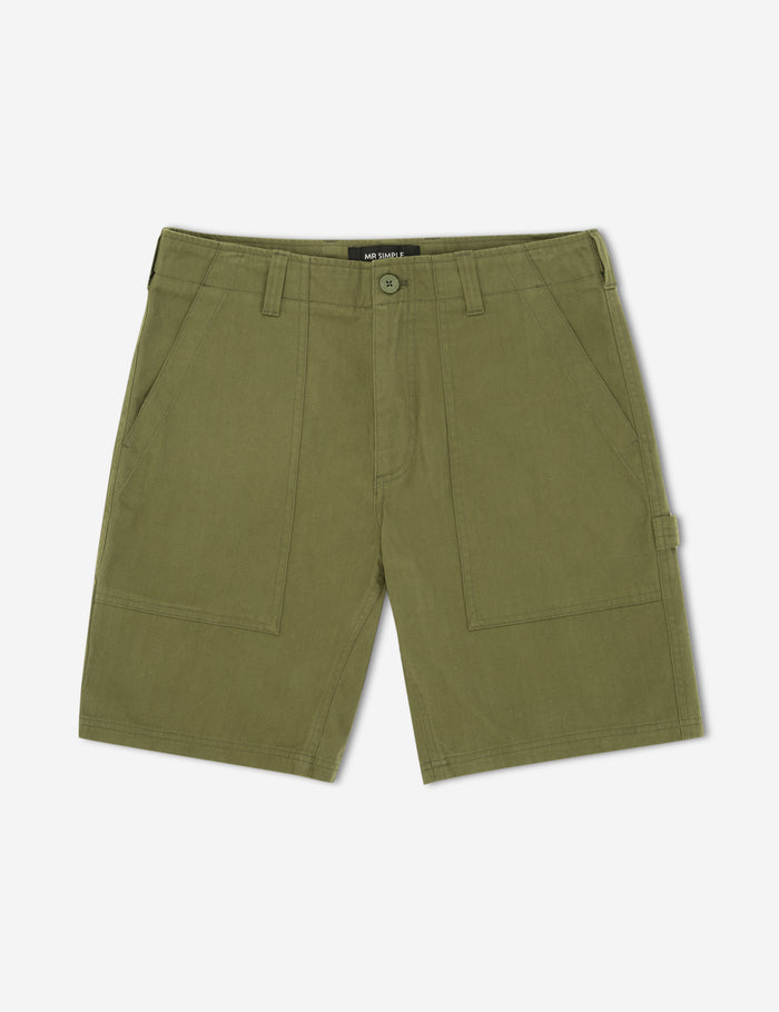 Carpenter Walk Short - Washed Army