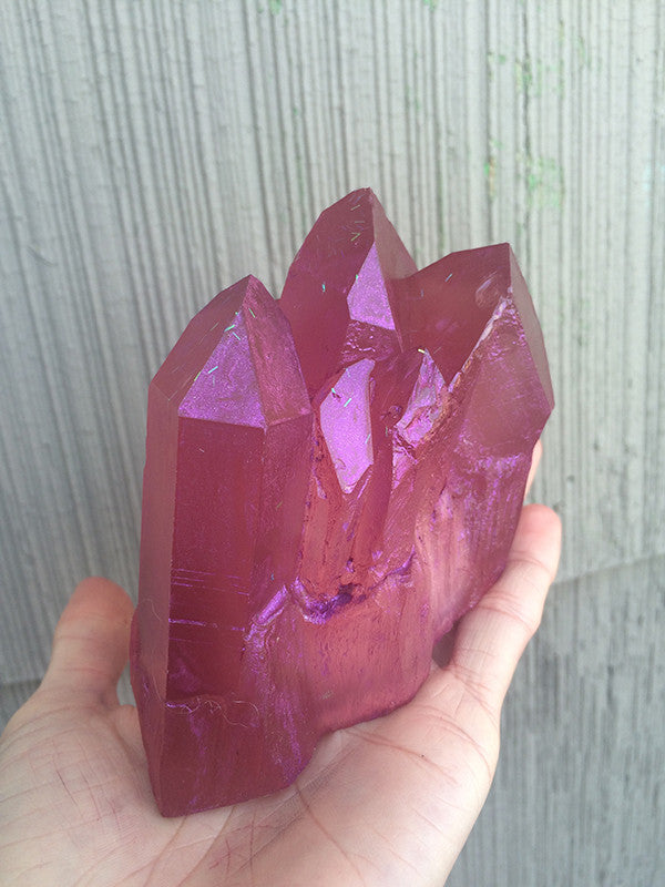 CAST CRYSTAL WALL SCONCE LIGHT