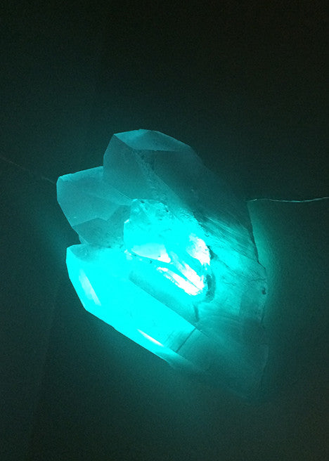 CAST CRYSTAL WALL SCONCE LIGHT