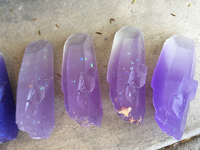 CAST URETHANE GARDEN CRYSTALS- GROUP B