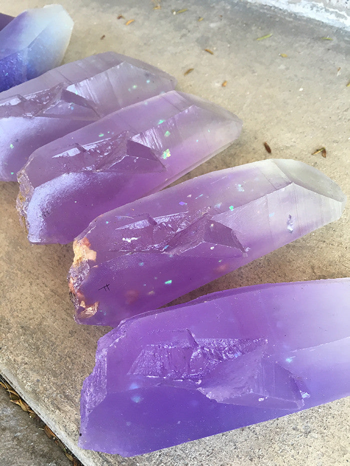 CAST URETHANE GARDEN CRYSTALS- GROUP B