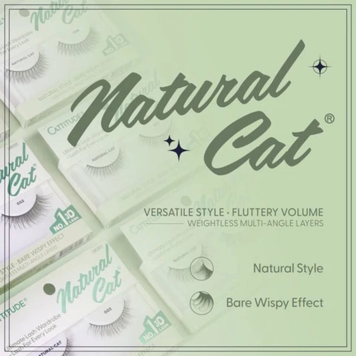 Cattitude Lash Natural Cat 4 Pairs #4LNC003