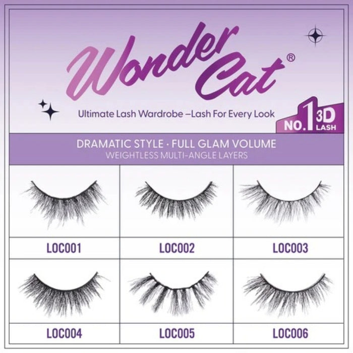 Cattitude Lash Wonder Cat 4 Pairs #4LOC002