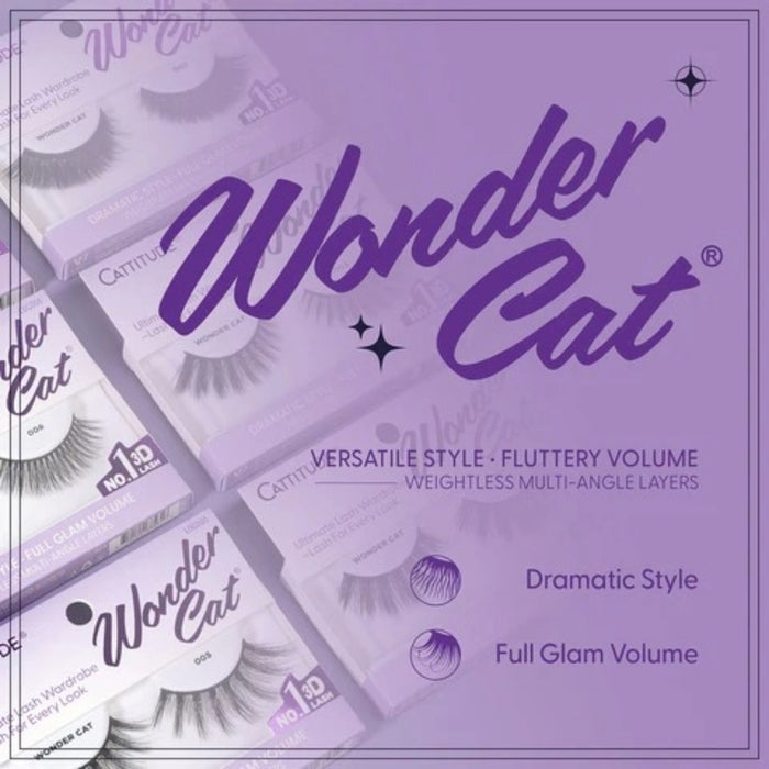 Cattitude Lash Wonder Cat 4 Pairs #4LOC002