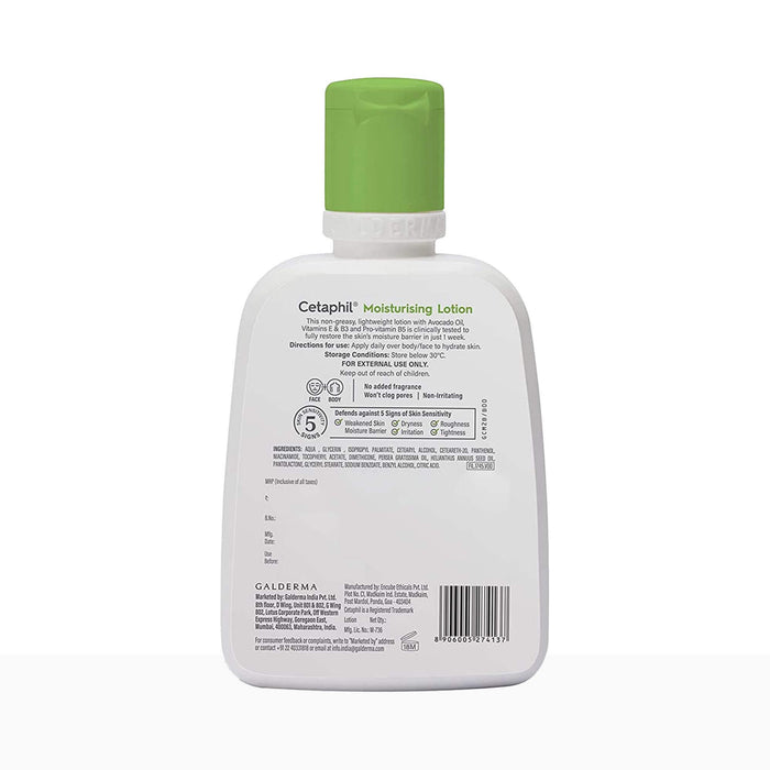 Cetaphil Moisturising Lotion (Normal to Combination, Sensitive Skin)