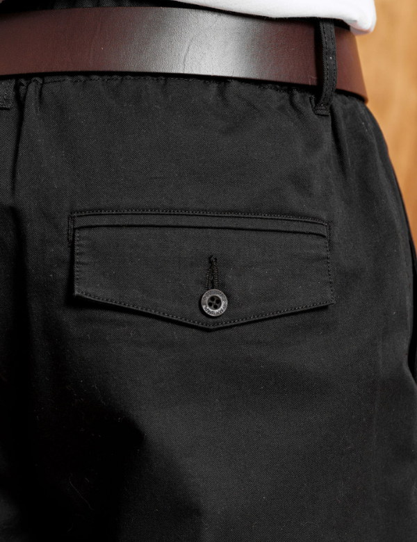 Chad Straight Leg Pant - Black