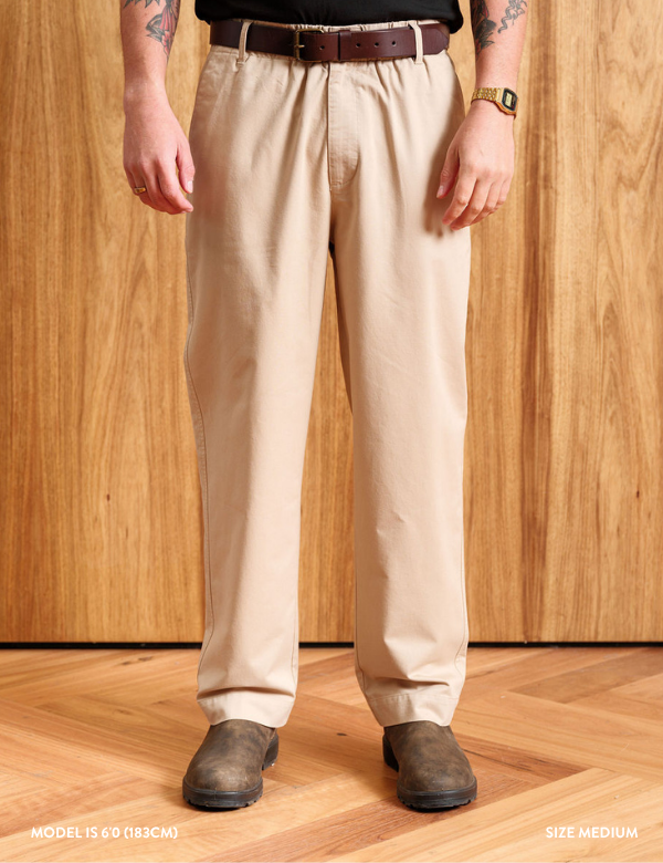 Chad Straight Leg Pant - Vintage Stone