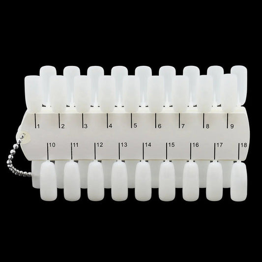 Chain Colour Display Chart - 36 Tip   Naio Nails