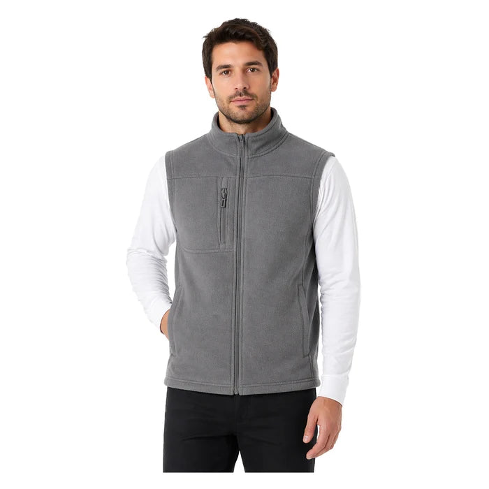 Chaleco Sin Mangas Micropolar Liso Chilla Hombre