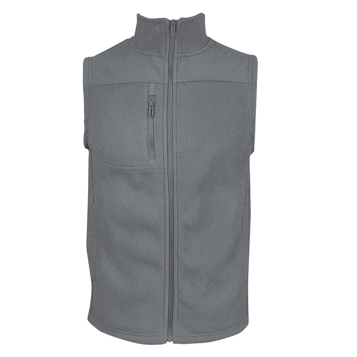 Chaleco Sin Mangas Micropolar Liso Chilla Hombre