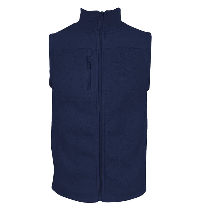 Chaleco Sin Mangas Micropolar Liso Chilla Hombre