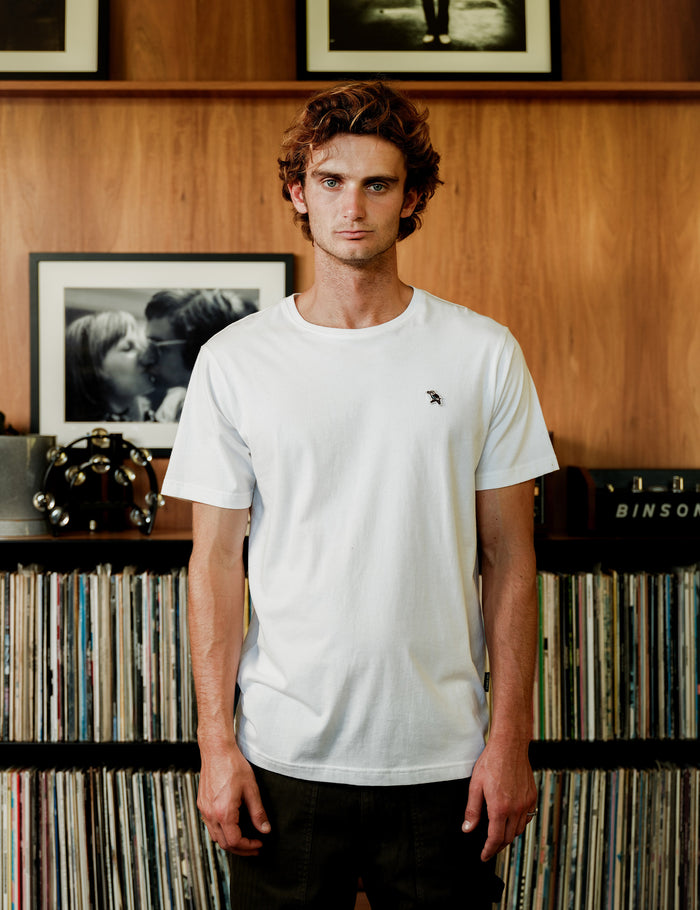 Chapman Tee - White Kooka