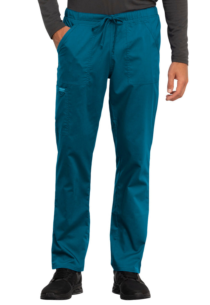 Cherokee Workwear Revolution Unisex 4-Pocket Tapered Leg Drawstring Pant