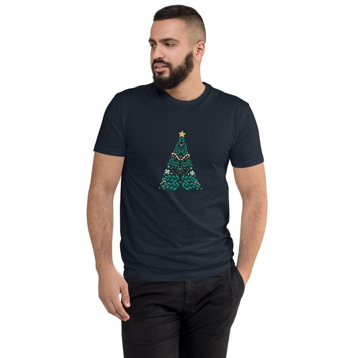 Christmas Tree Men's Fit T-shirt - Billyforce Shop