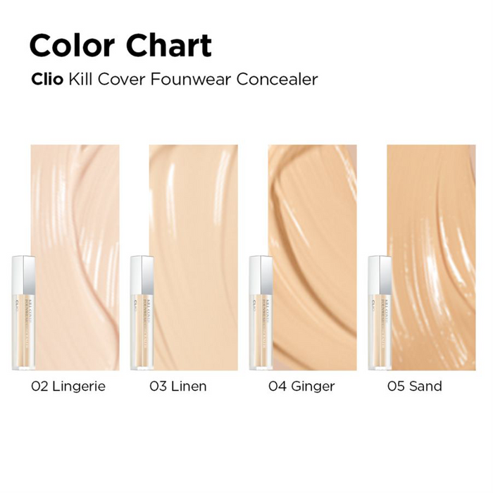 CLIO Kill Cover Founwear Concealer #3  Linen