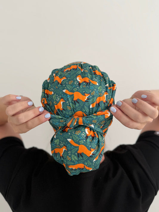 CloudCaps Scrub Cap | Friendly Fox