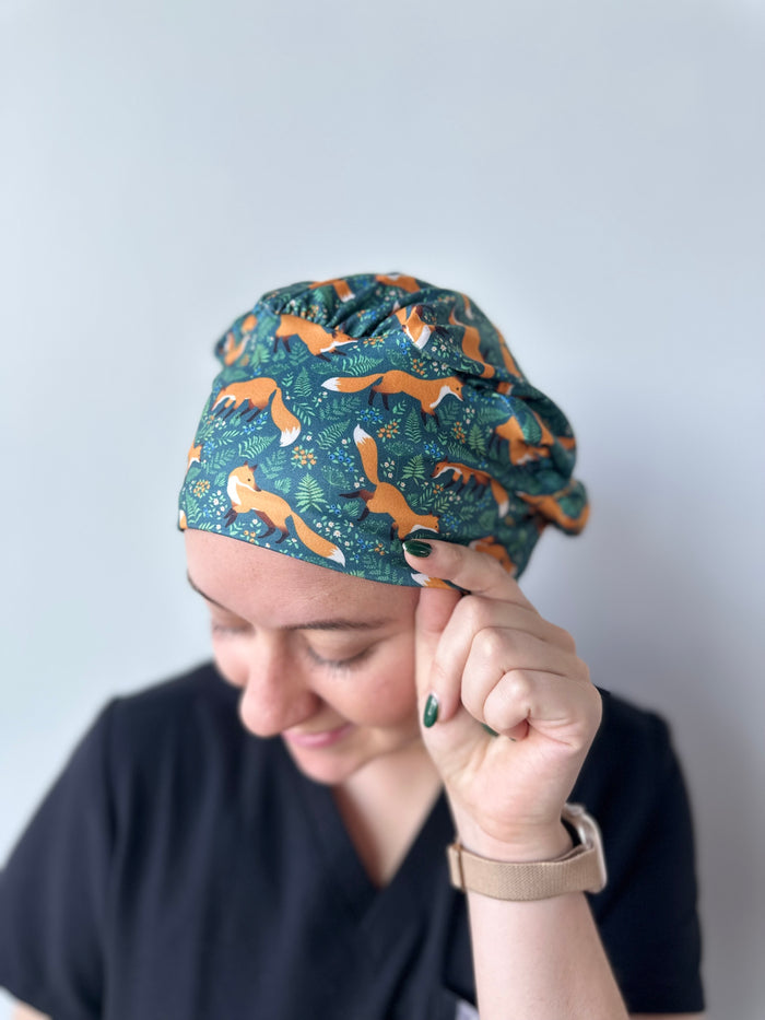 CloudCaps Scrub Cap | Friendly Fox