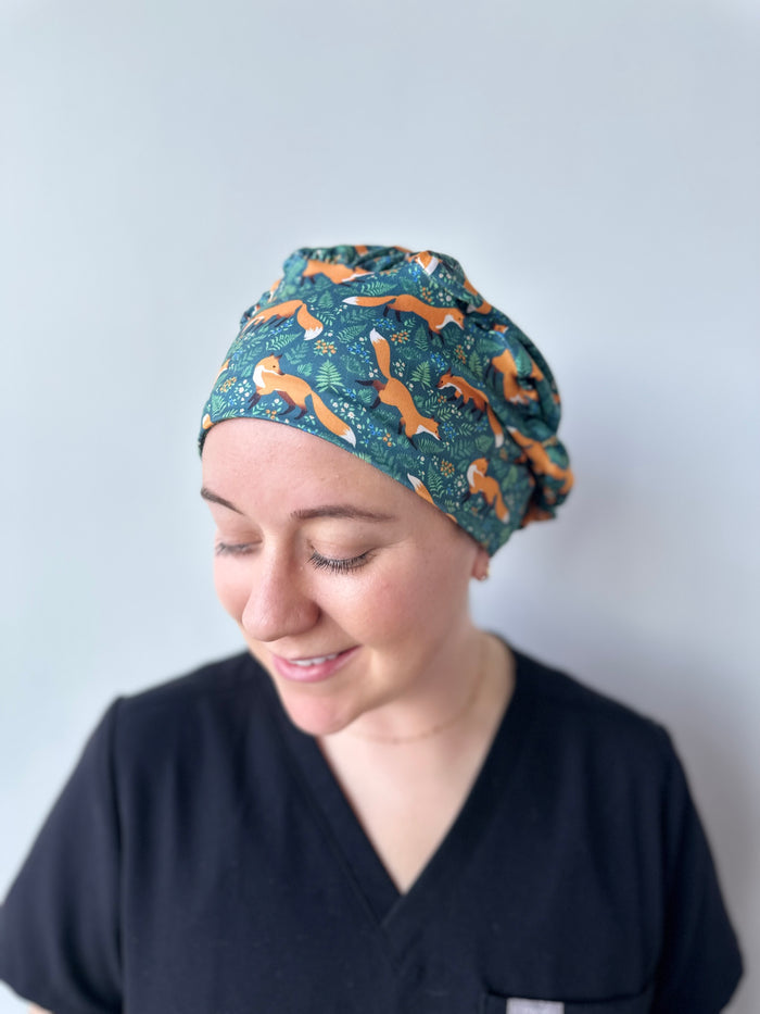 CloudCaps Scrub Cap | Friendly Fox