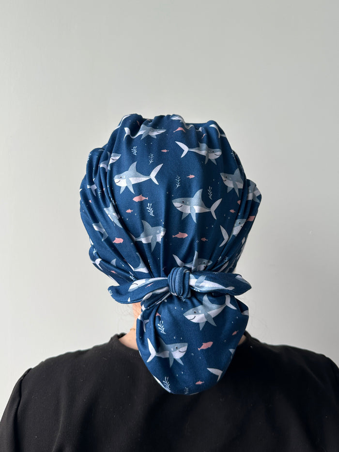 CloudCaps Scrub Cap | Shark Friends