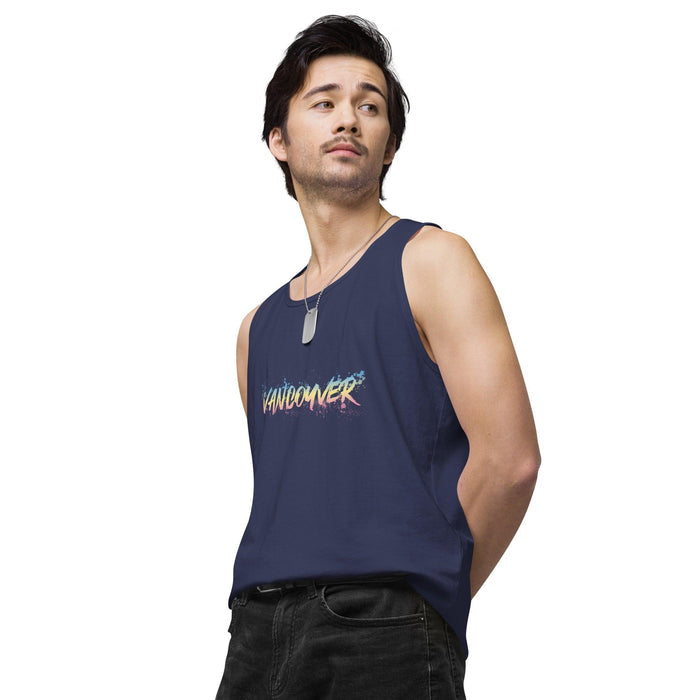 Colorful Vancouver Men’s premium tank top - Billyforce Shop
