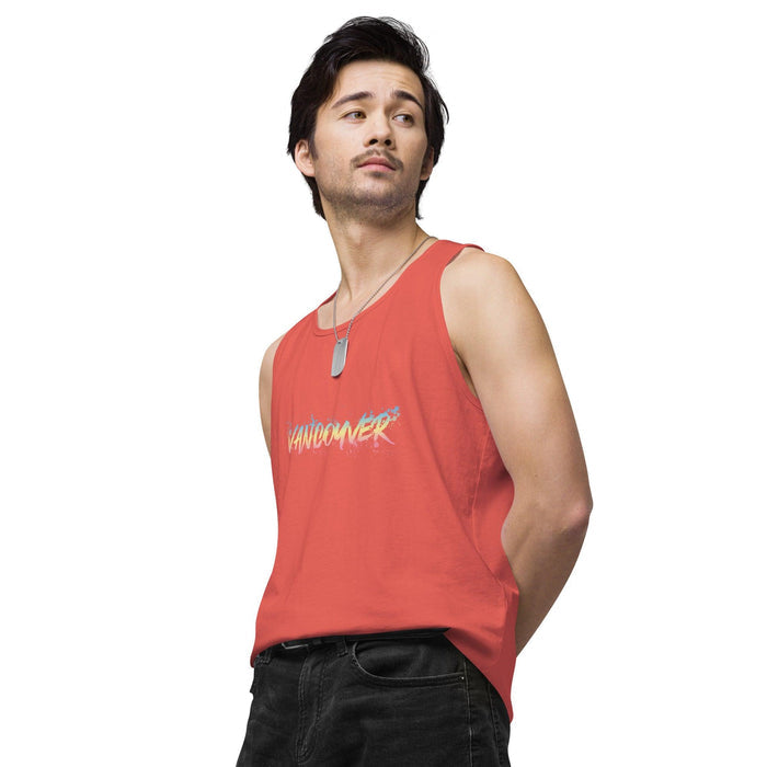 Colorful Vancouver Men’s premium tank top - Billyforce Shop