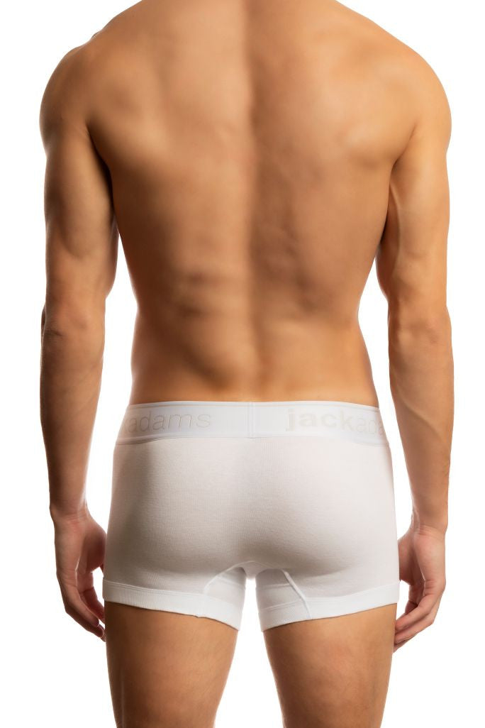 Jack Adams Comfort Boxer Brief in white - men's sexy, premium, functional underwear, jockstraps and thongs.