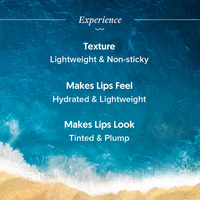 Coral Slush Plump+ Luscious Tinted SPF 20+ Lip Balm with Mango & Hyaluronic Acid - 10g
