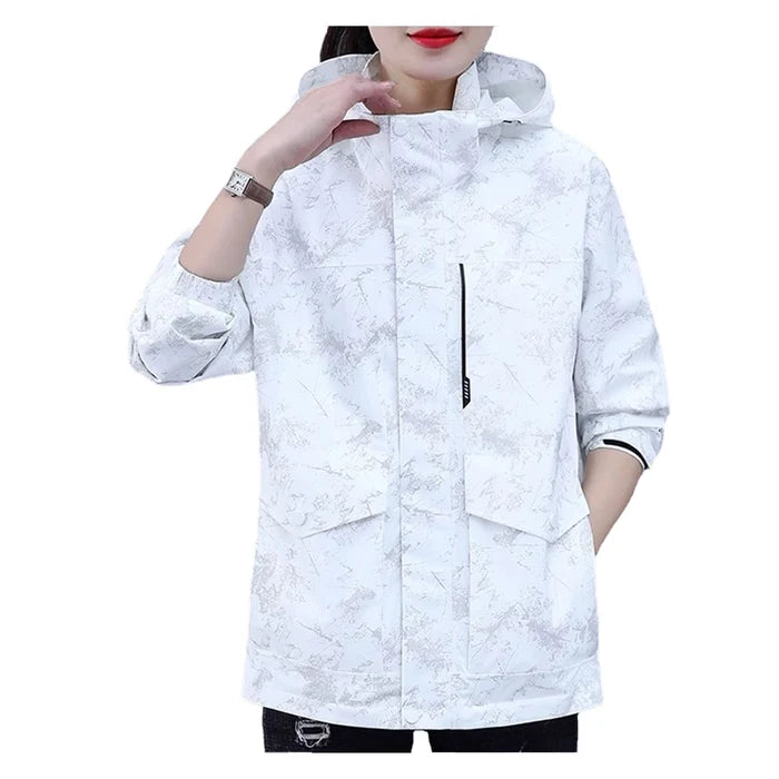 Cortaviento Impermeable Urbano Bengala Mujer