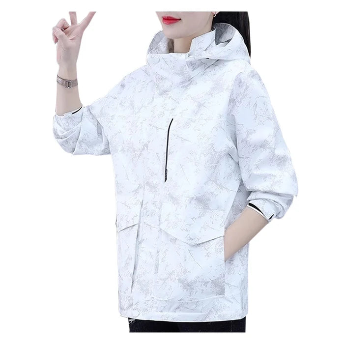 Cortaviento Impermeable Urbano Bengala Mujer