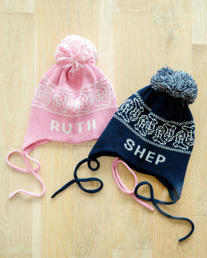 Cowboy Boots Custom Knit Toboggan Hat