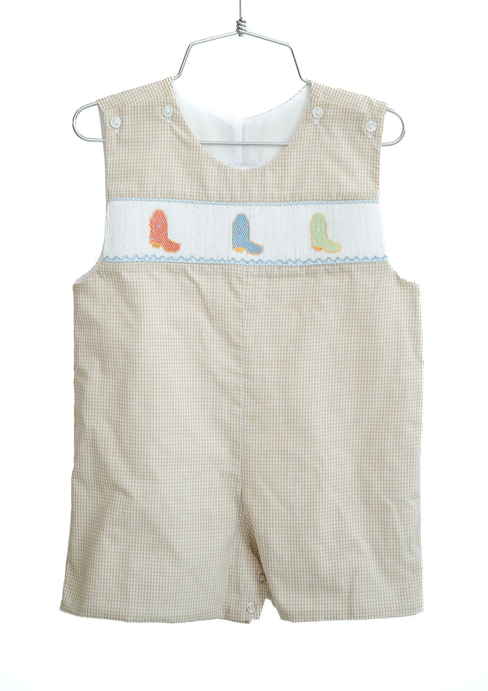 Cowboy Boots Smocked Benjamin Jonjon