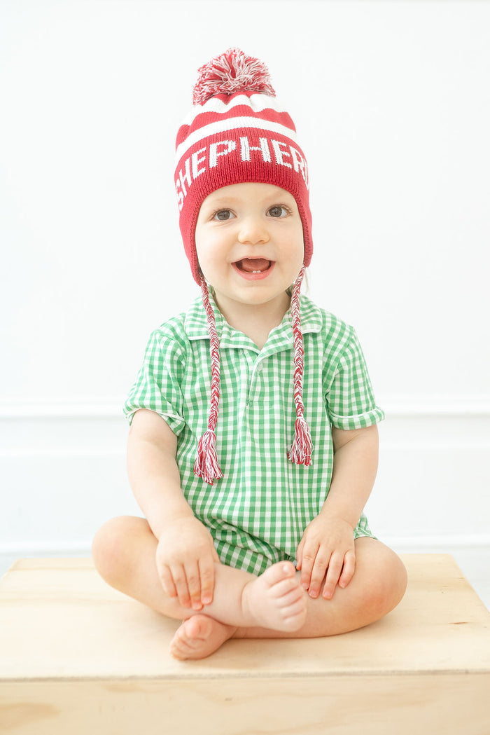 Cranberry Custom Knit Toboggan Hat