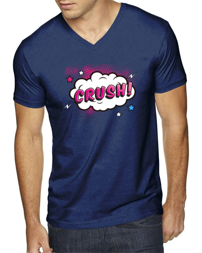 CRUSH! Men's Sueded Super Soft V-neck T-shirt - Billyforce Shop