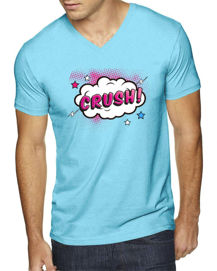 CRUSH! Men's Sueded Super Soft V-neck T-shirt - Billyforce Shop