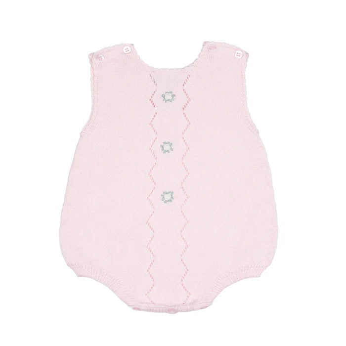 Cuclie Colette Sleeveless Knit Bubble-Pink
