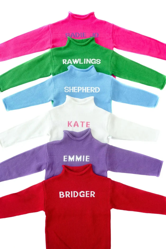 Personalized Sweaters for kids - Custom Knit