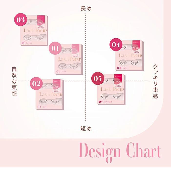 D-UP Eyelashes Lash Focus