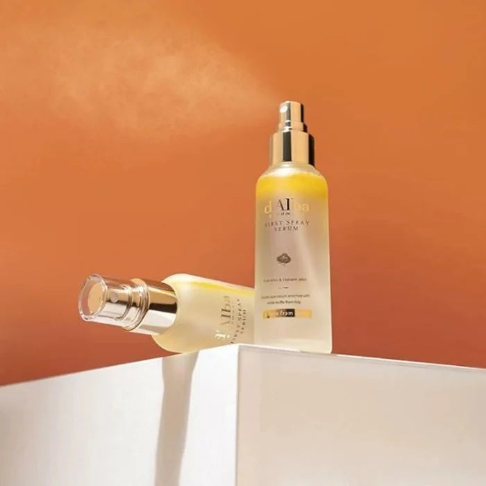 d’Alba White Truffle First Spray Serum Pack (100ml x 2pcs) مجموعة سيروم دالبا وايت ترافل للرشة الأولى - Princess Cosmetics Qatar