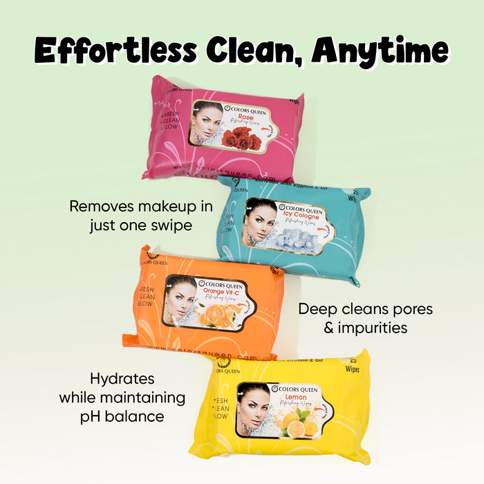 Deep Cleansing Anti-Dust Facial Cleanser & Wet Wipes Combo Set