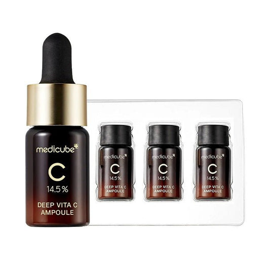DEEP VITA C AMPOULE 2.0 - Set 3 Seruri Cu Vitamina C - skinseen.ro