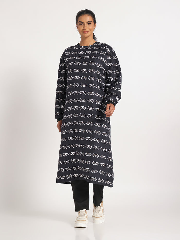 Dental Pulse Surgical Gown Black (Unisex)
