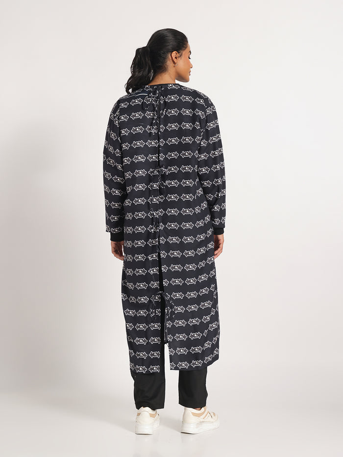 Dental Pulse Surgical Gown Black (Unisex)