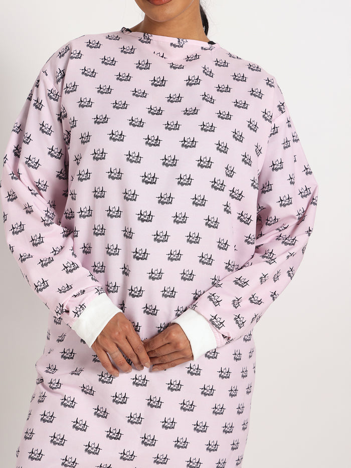 Dental Pulse Surgical Gown Light Pink (Unisex)