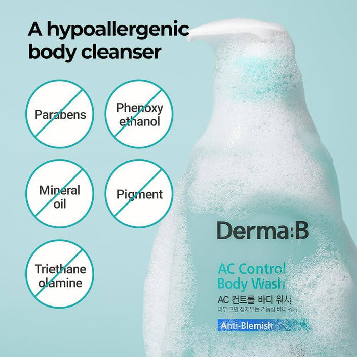 Derma:B AC Control Body Wash 420 mL