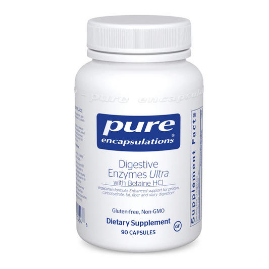 Digestive Enzymes Ultra with Betaine HCl 90 capsules by Pure Encapsulations