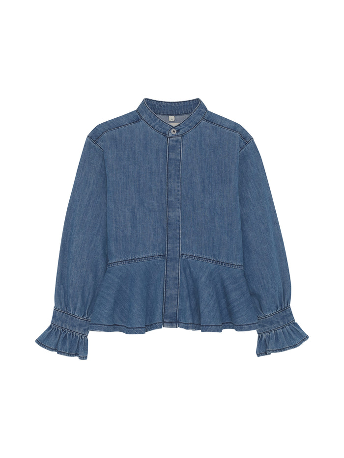 DL 1961 Simona Denim L/S Blouse