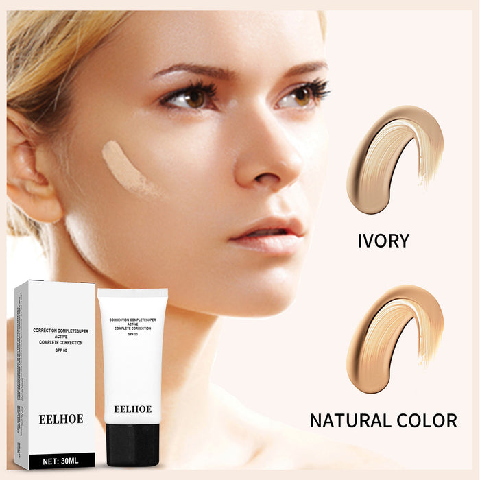 EELHOE Moisturizing Skin Before Makeup Foundation – Waterproof, Long-Lasting Hydration for a Flawless Base Natural Color EELHOE COSMETICS